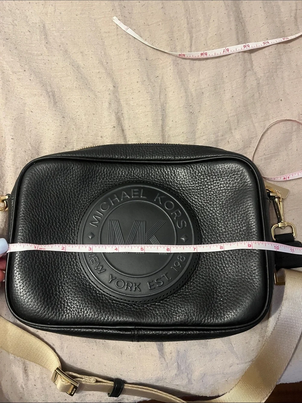 Black Michael Kors cross body/small side bag